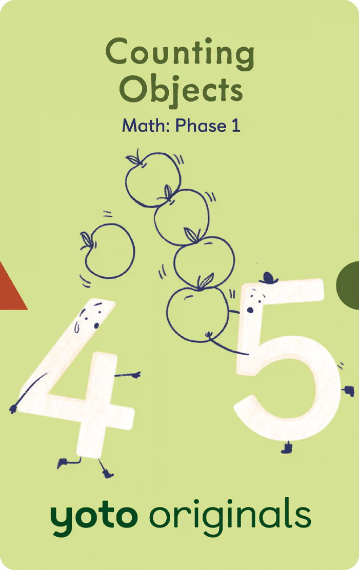 >Yoto Card - Math Phase 1 - Age 4-6 Years