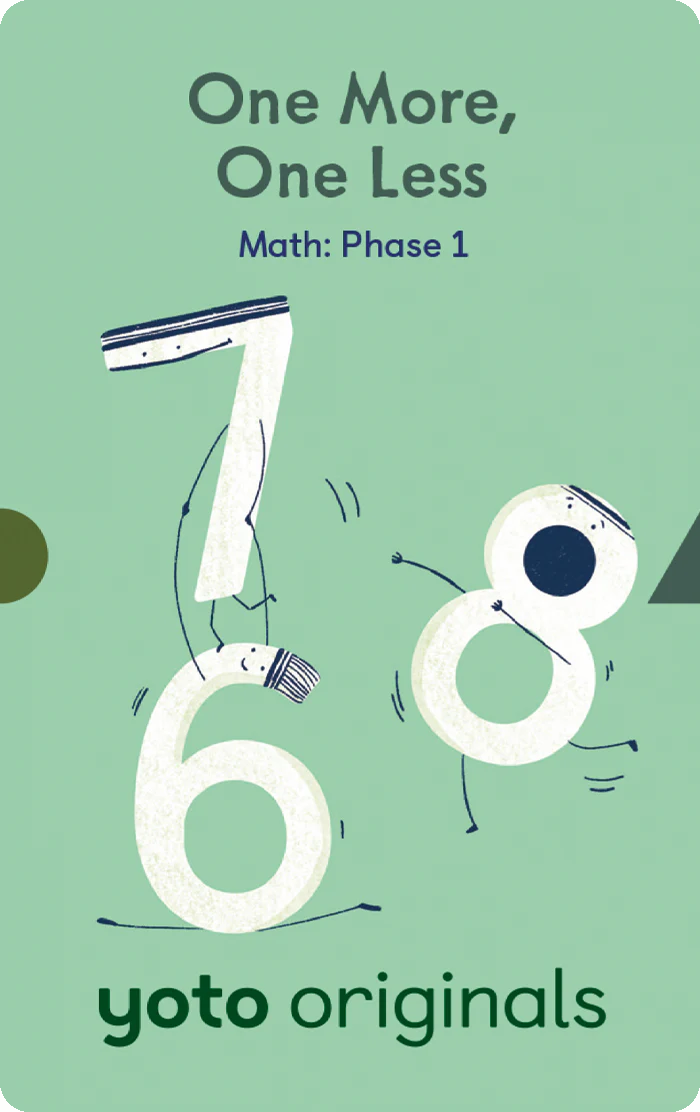 Yoto Card - Math Phase 1 - Age 4-6 Years