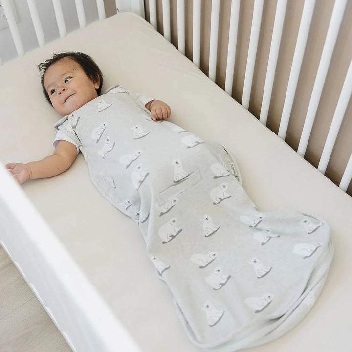 >Woolino Merino Wool 4 Season BABY Sleep Bag ULTIMATE  - Polar Bear