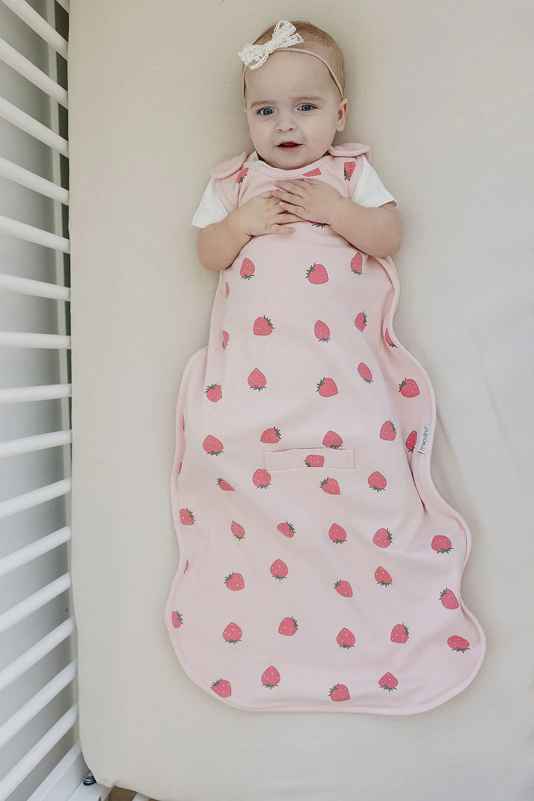 Woolino Merino Wool Season Sleep Bag ULTIMATE Strawberry – Mom