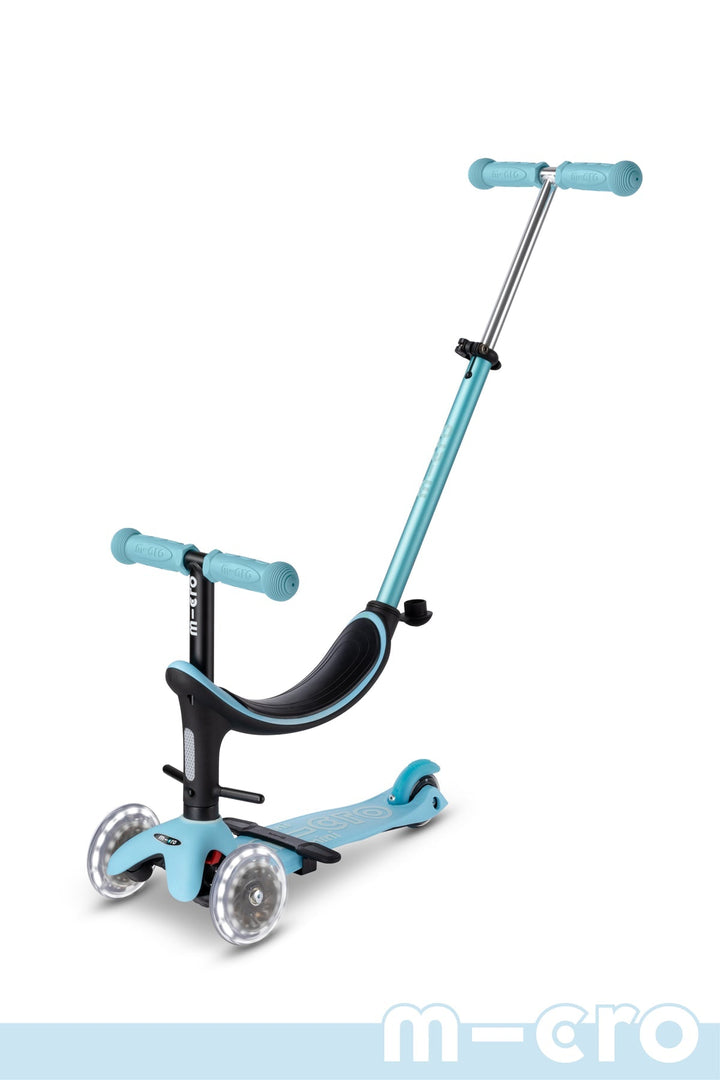 Micro Kids Mini2Grow LED Scooter - Sky Blue [Ages 1-6]