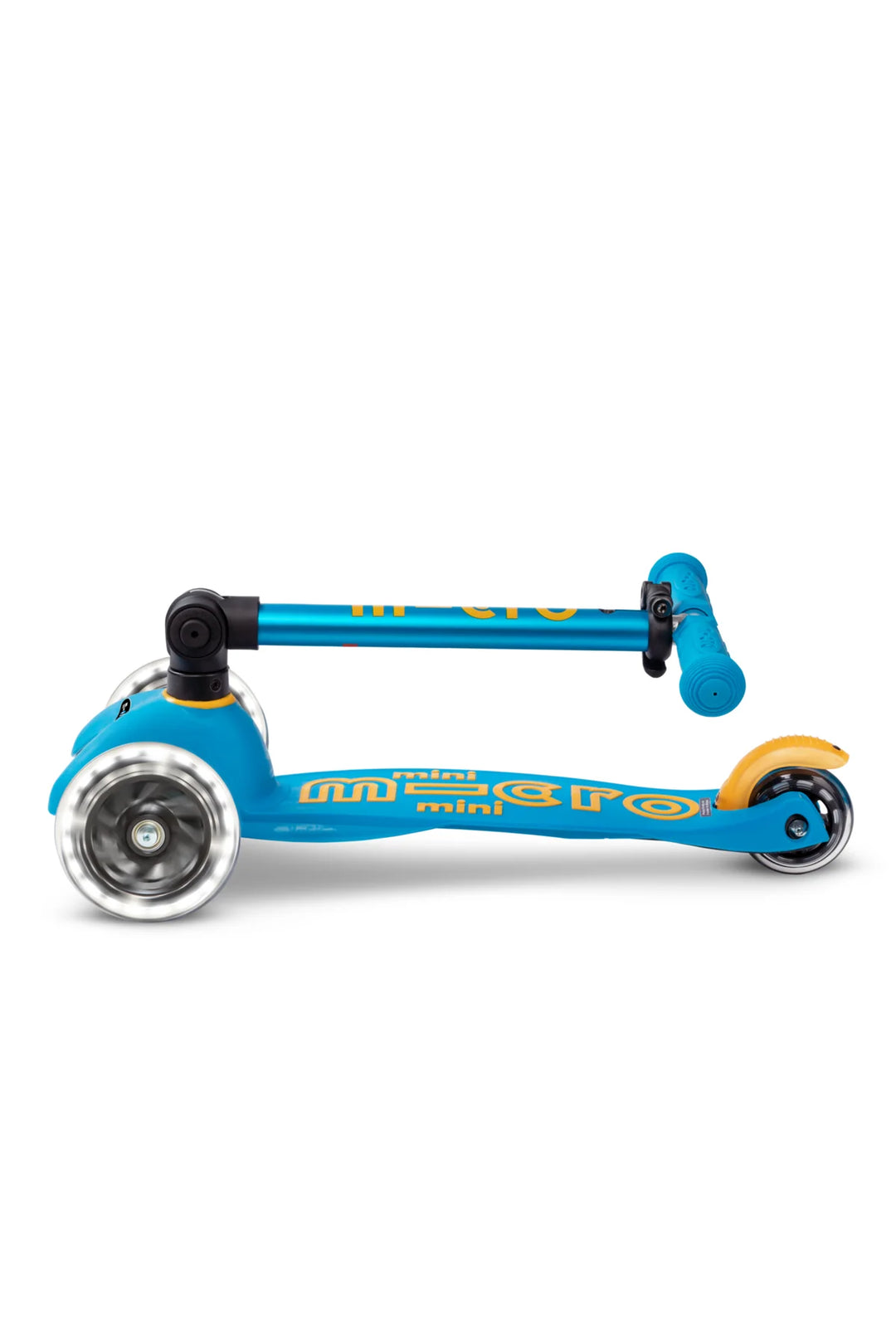 Micro Kids Mini Foldable LED Scooter - Ocean Blue [Ages 2-5]