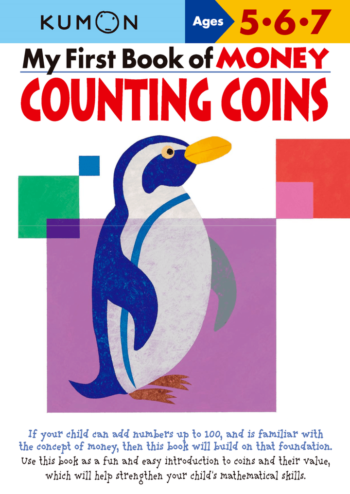 >KUMON Grade 1-2 My First Book Of Money: Counting Coins Age 6-8