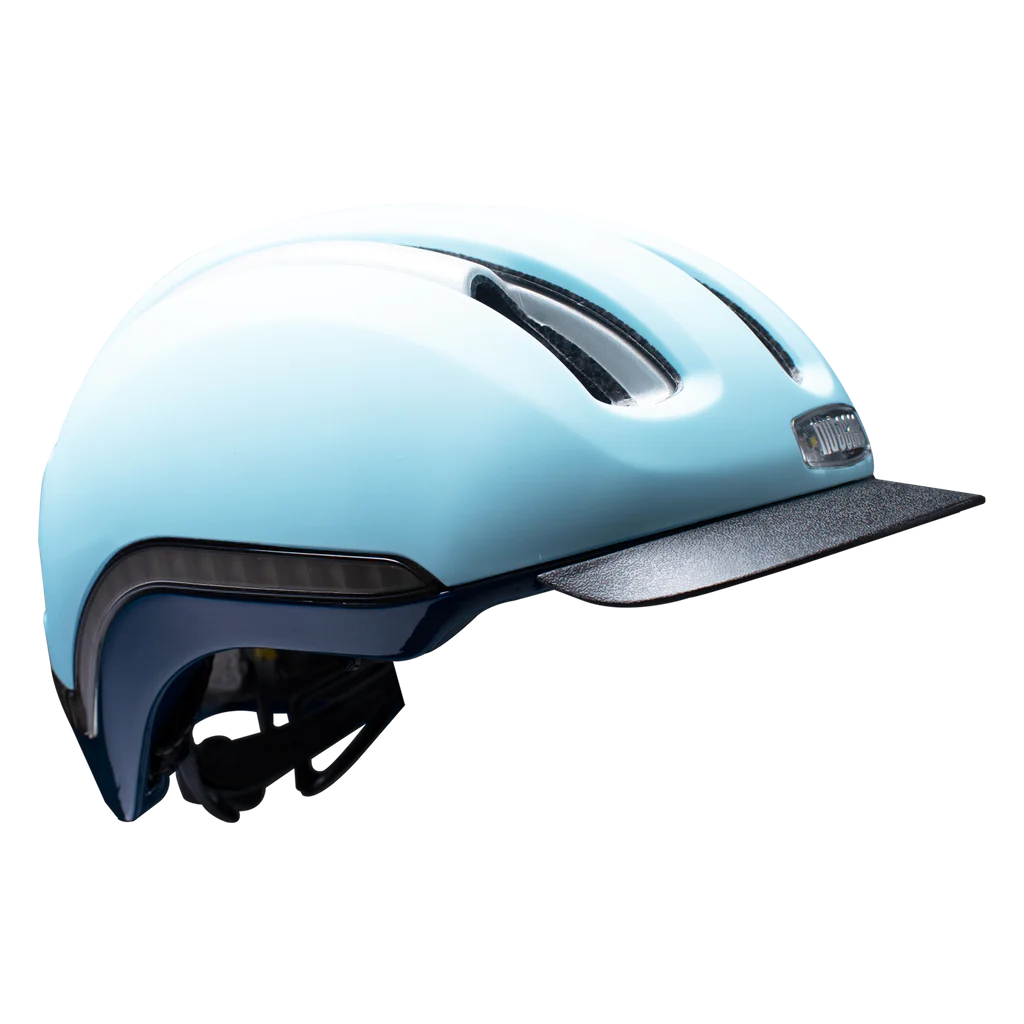 Nutcase Vio Sky Matte Helmet w/MIPS & LED Light (VIO COMMUTE)