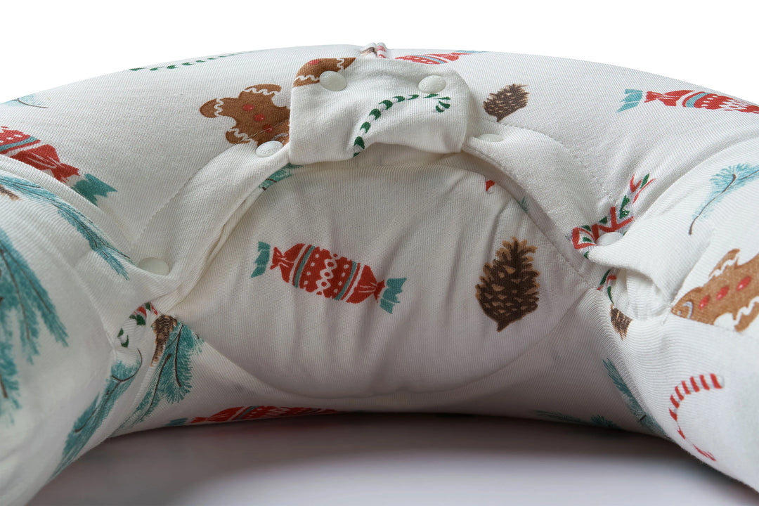Nest Designs 2.5 TOG Raglan Long Sleeve Footed Sleep Suit (Bamboo) - Christmas Day!