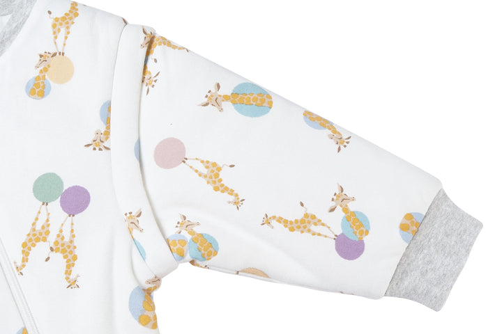 Nest Designs Kids/Baby 3.5 TOG Organic Cotton Long Sleeve Sleep Bag - Giraffe Shapes