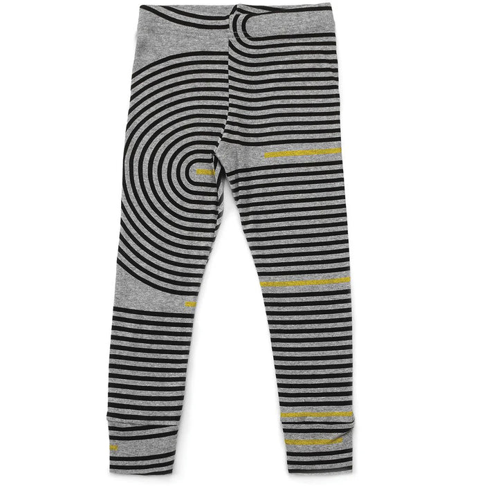 Nununu Kids Spiral Legging - Heather Grey