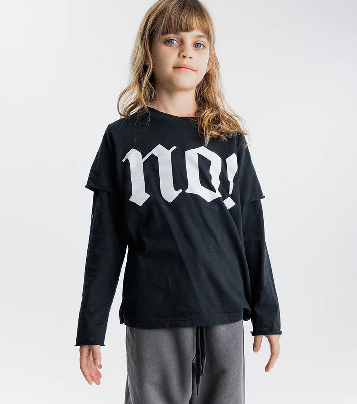 Nununu Kids NO! INKED Shirt - Black