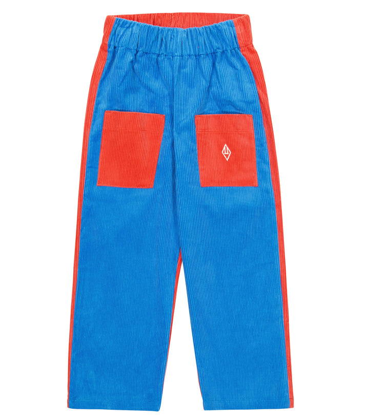 The Animals Observatory Baby Emu Colorblocked Corduroy Pants