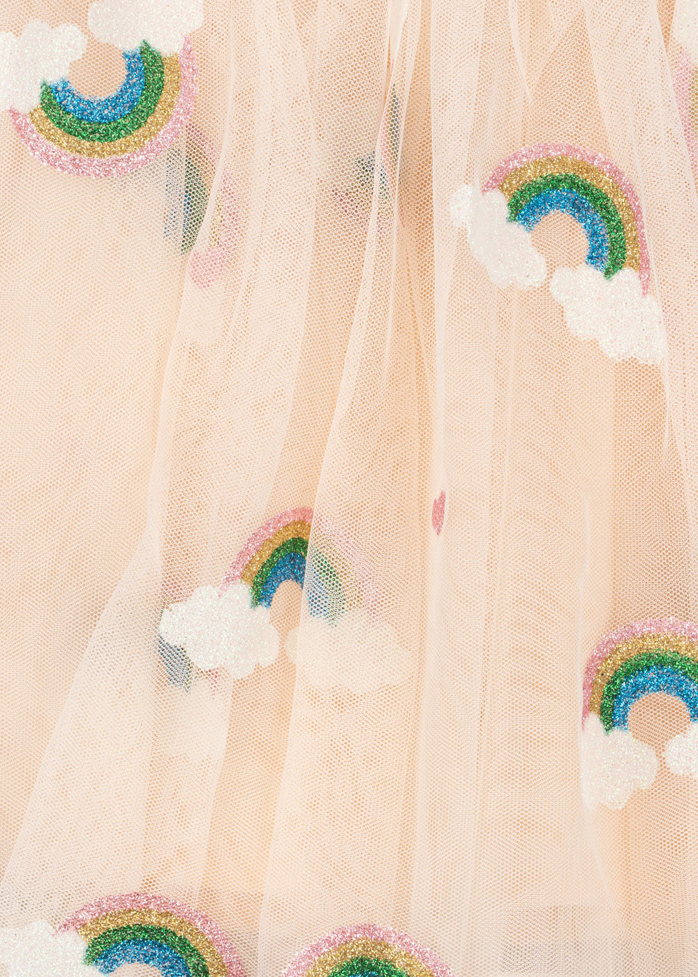 Konges Sloejd Kids Girls Tullie Dress - Rainbow Glitter
