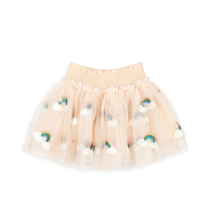 Konges Sloejd Kids Girls Tullie Smock Skirt - Rainbow Glitter