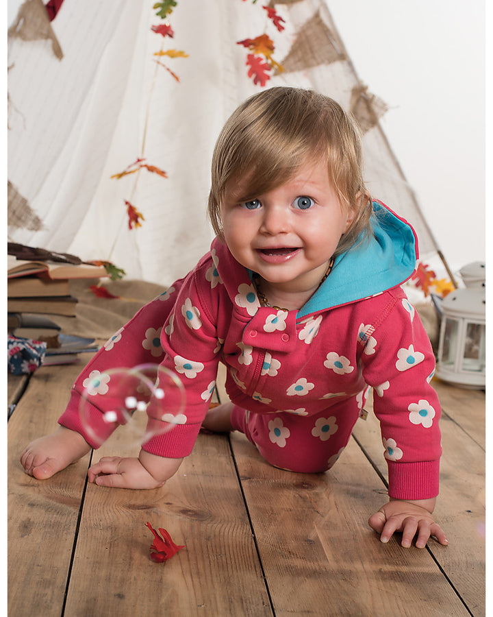 Frugi Baby Snuggle Bodysuit with Hood