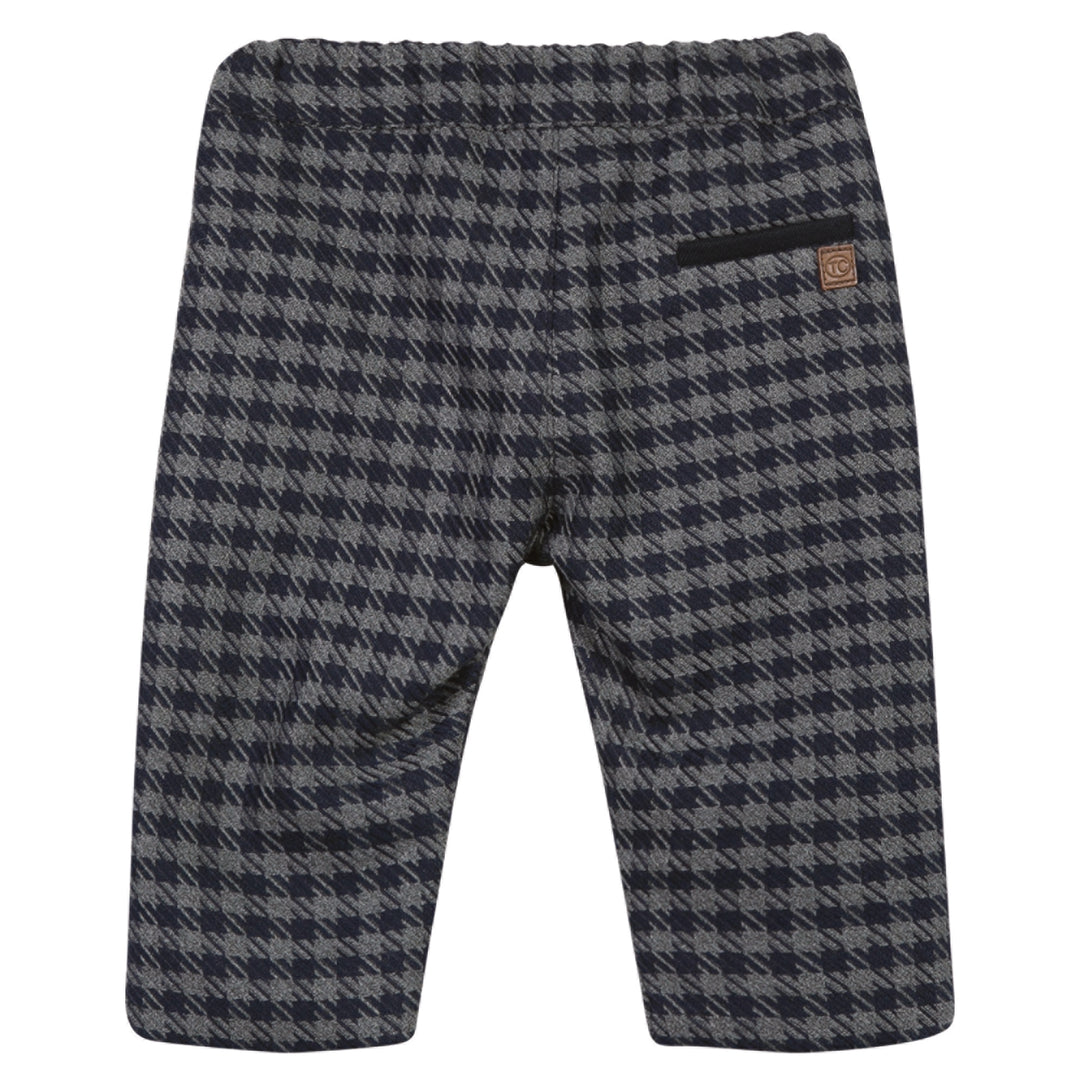 Tartine et Chocolat Kids Checkered Trousers - Navy Blue