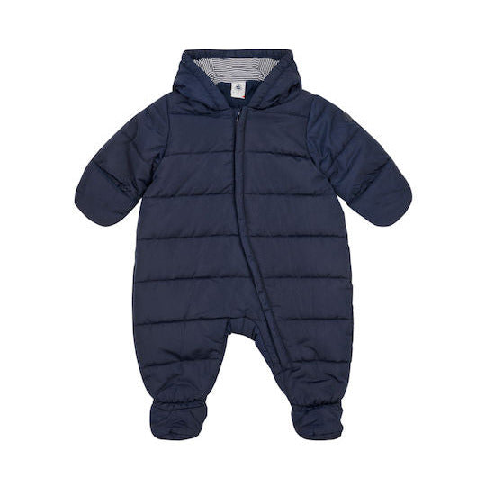 Petit Bateau Baby Padded Cover-All Snowsuit - 12M