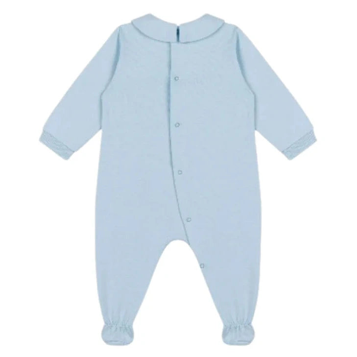 Moschino Baby Teddy Bear Romper - Sky Blue
