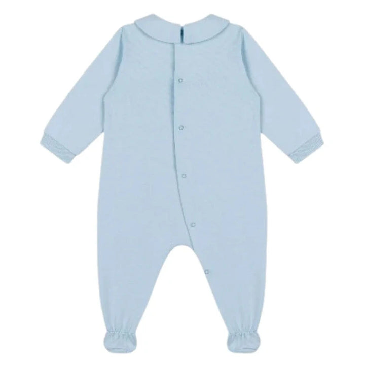Moschino Baby Teddy Bear Romper - Sky Blue