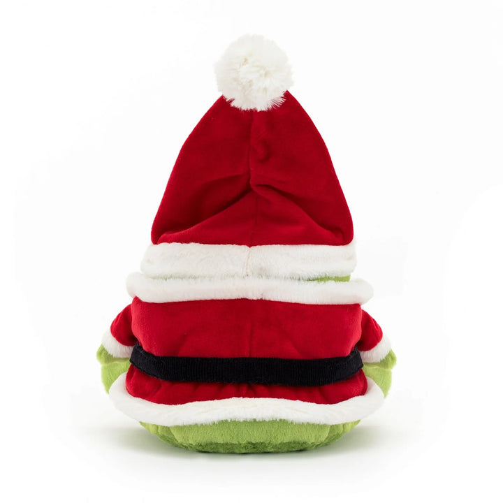 Jellycat Santa Ricky Rain Frog H6" X W5"
