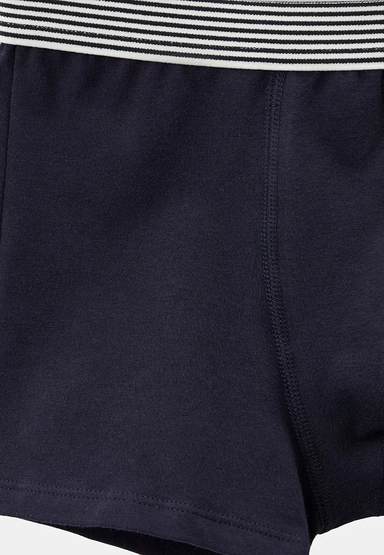 Petit Bateau Boys Junior Cotton Boxer (Set of 2)
