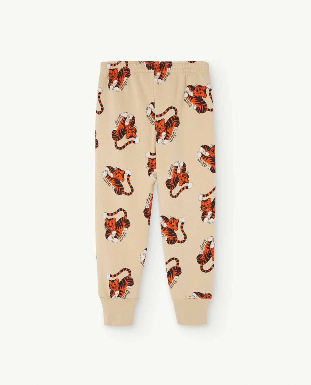 THE ANIMALS OBSERVATORY Kids Beige Panther Sweatpants