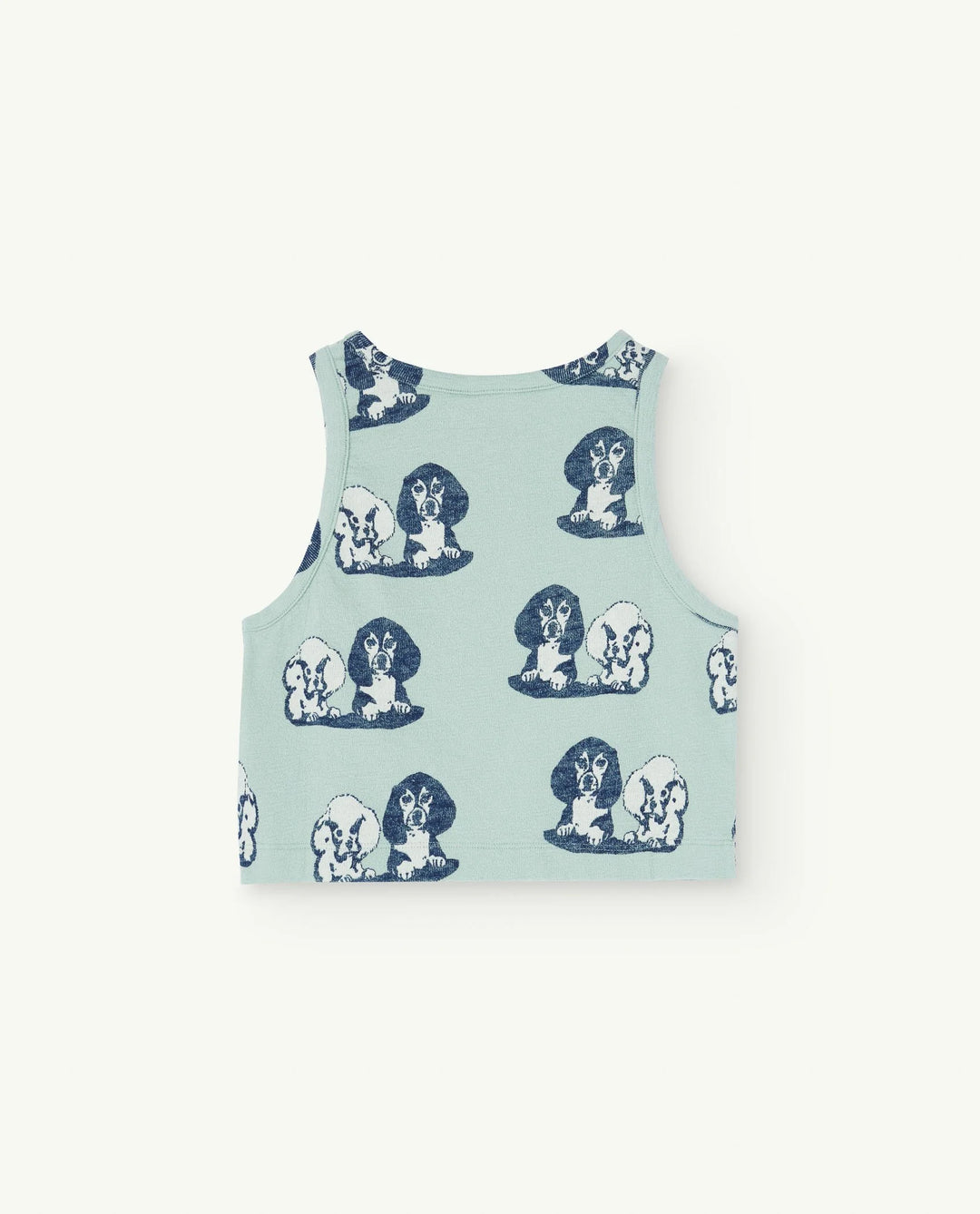 THE ANIMALS OBSERVATORY Kids Turquoise Hyena Crop Top