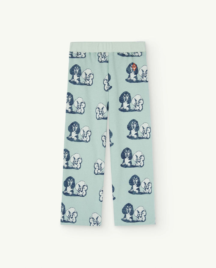 THE ANIMALS OBSERVATORY Kids Turquoise Crow Pants