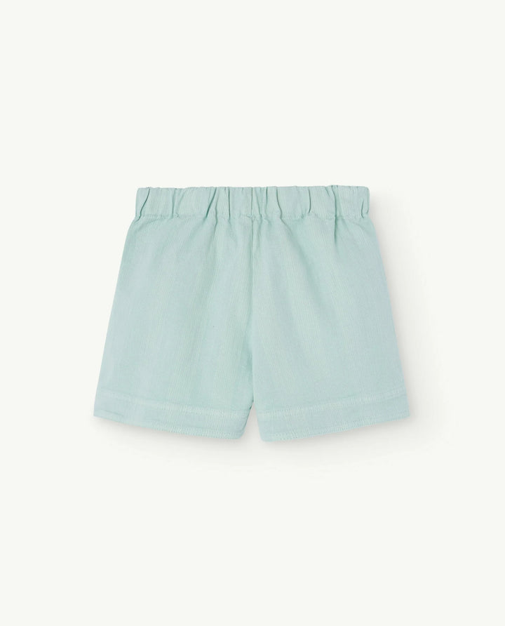 THE ANIMALS OBSERVATORY Kids Turquoise Monkey Shorts - 2Y