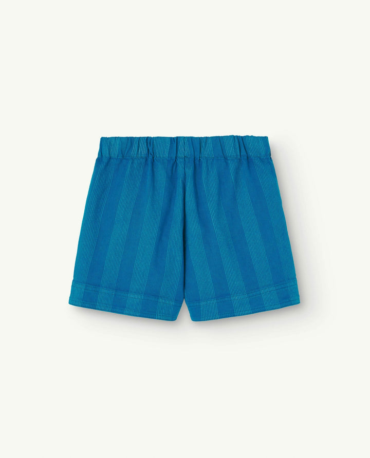 THE ANIMALS OBSERVATORY Kids Blue Monkey Shorts