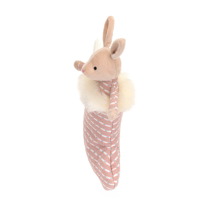 Jellycat Shimmer Stocking Bunny H8" X W4"