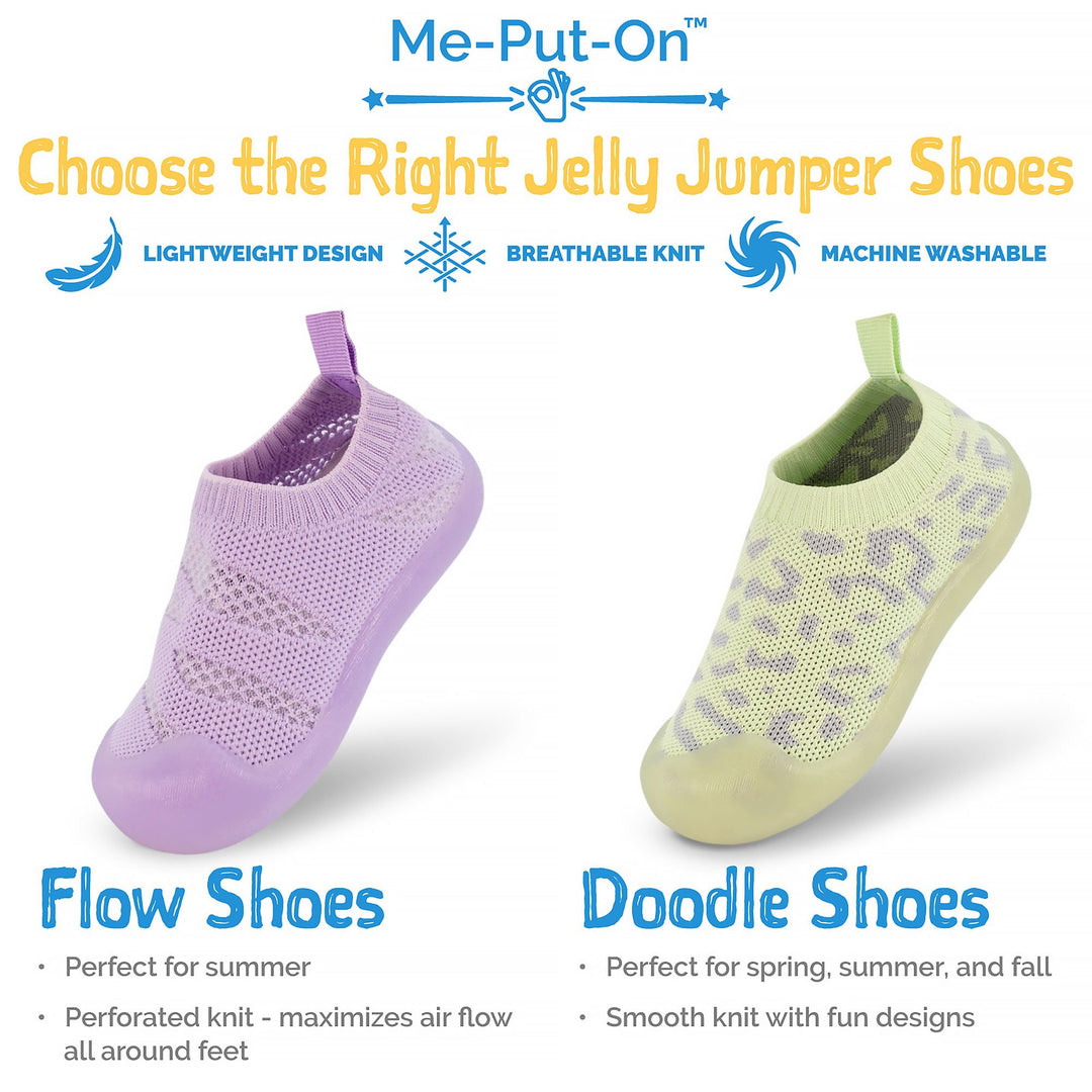 >Jan &amp; Jul Kids Jelly Jumper Flow Shoes - Lavender