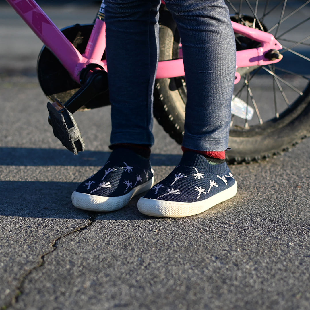 >Jan & Jul Kids Graphic Knit Shoe - Dandelion