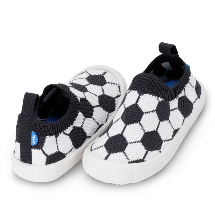 >Jan & Jul Kids Graphic Knit Shoe - Soccer