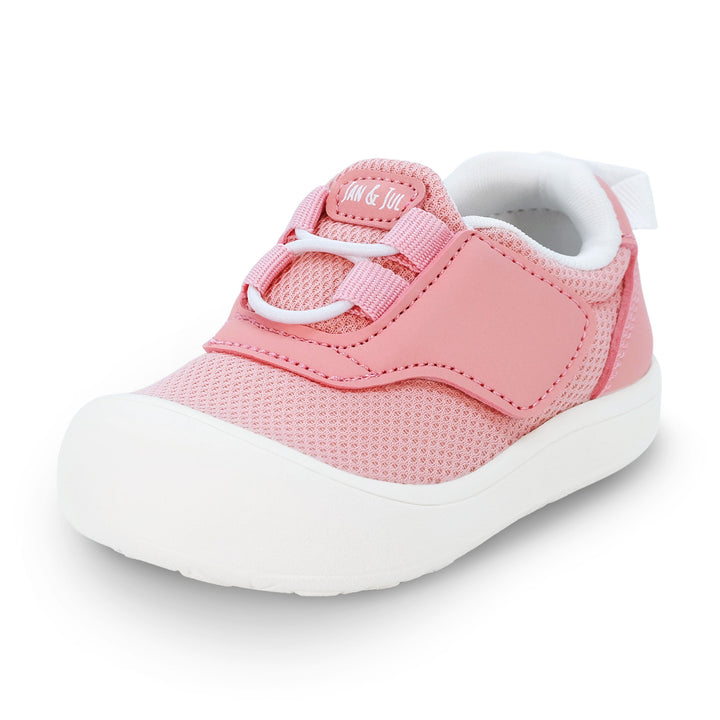 >Jan & Jul Kids Mini-Flyer Sneakers - Dusty Pink