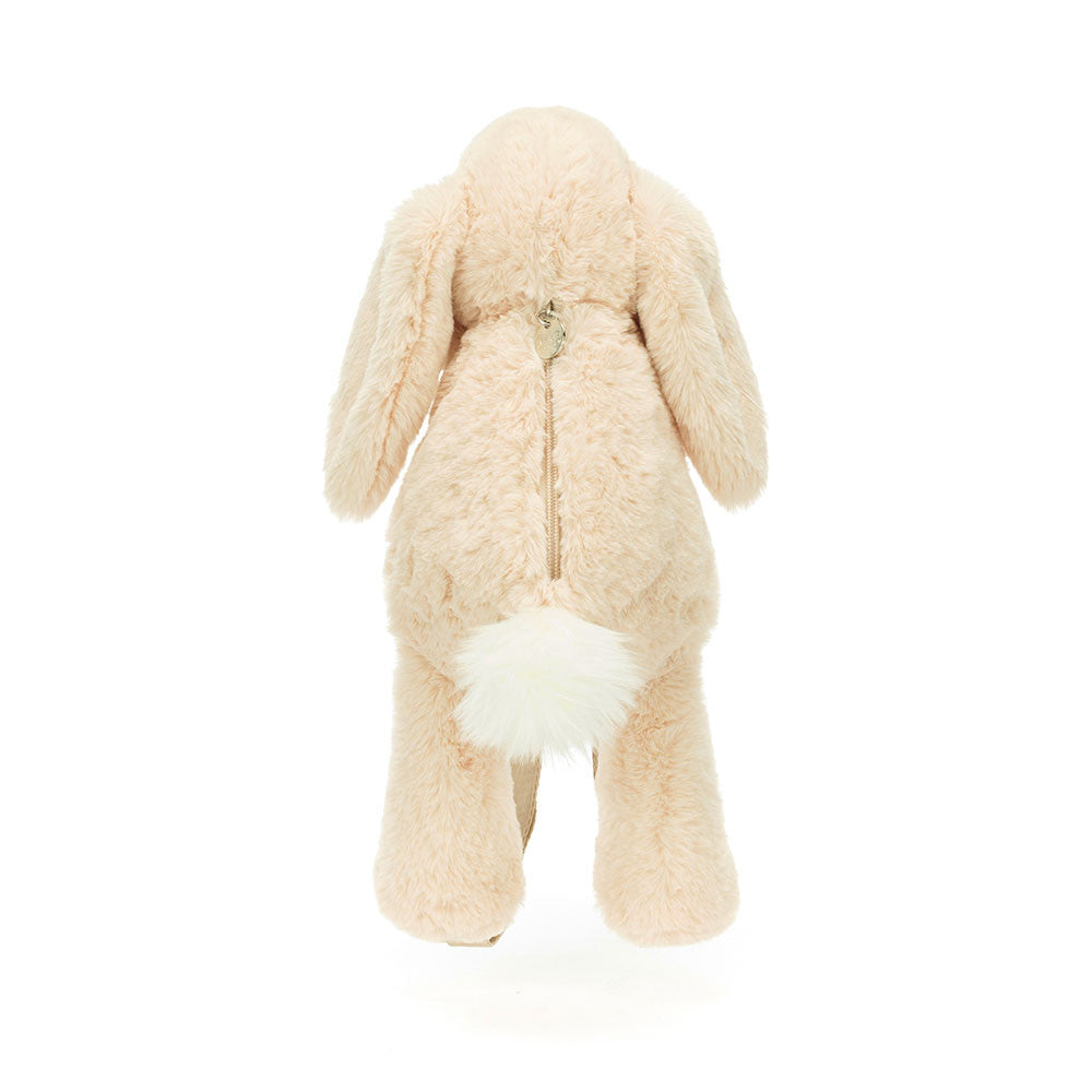 Jellycat Smudge Rabbit Backpack 16.9in x 6.3in x 4.7in