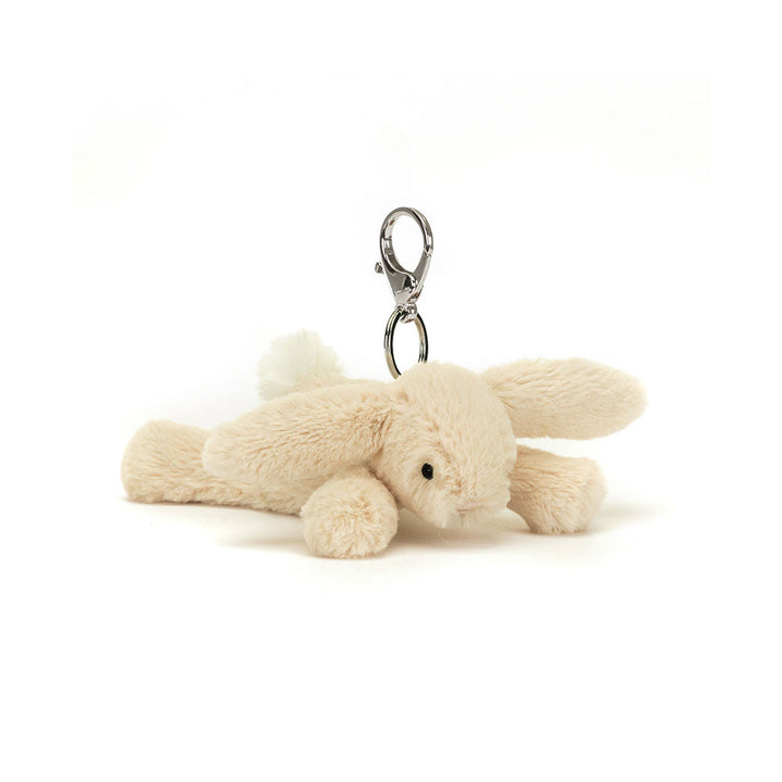 Jellycat Smudge Rabbit Bag Charm 5.1in x 2.4in x 6.3in