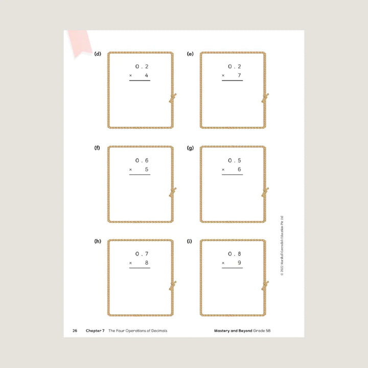 >Singapore Math - Primary Mathematics Mastery and Beyond 5B