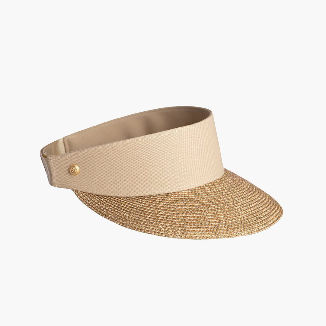 Eric Javits Champ Visor 13101 Gold/Sand Sun Hat