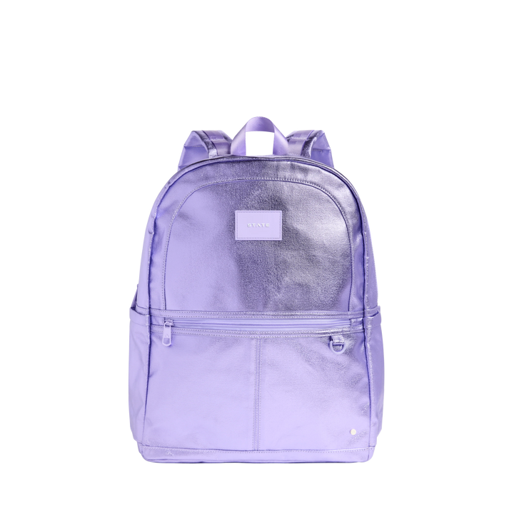 >State Bags Kane Kids Double Pocket Large Backpack in Lilac