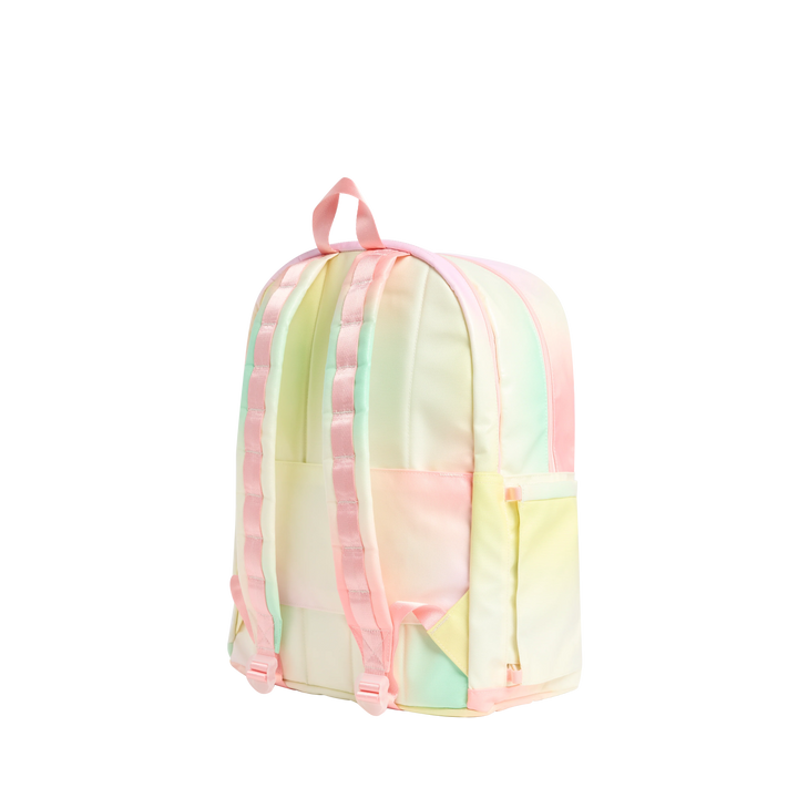 >State Bags Kane Kids Double Pocket Large Backpack - Metallic Tie Dye Patchwork