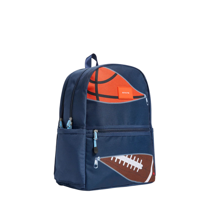 State Bags Kane Kids Double Pocket Backpack - Sports
