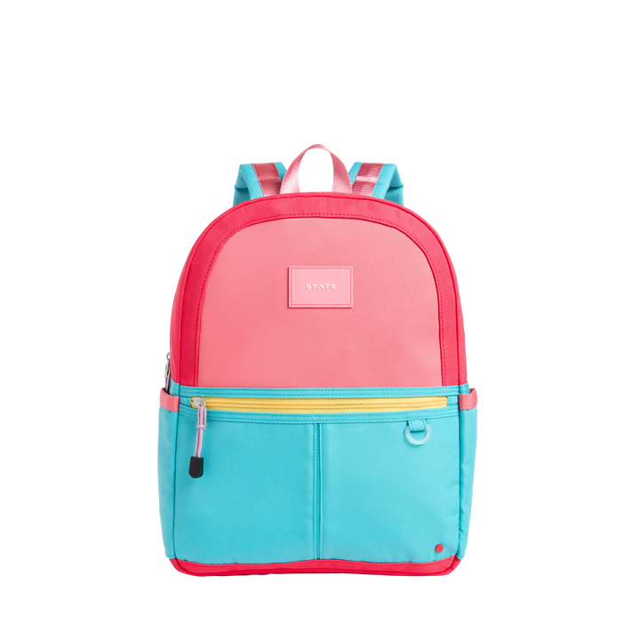 State Bags Kane Kids Backpack in Pink/Mint