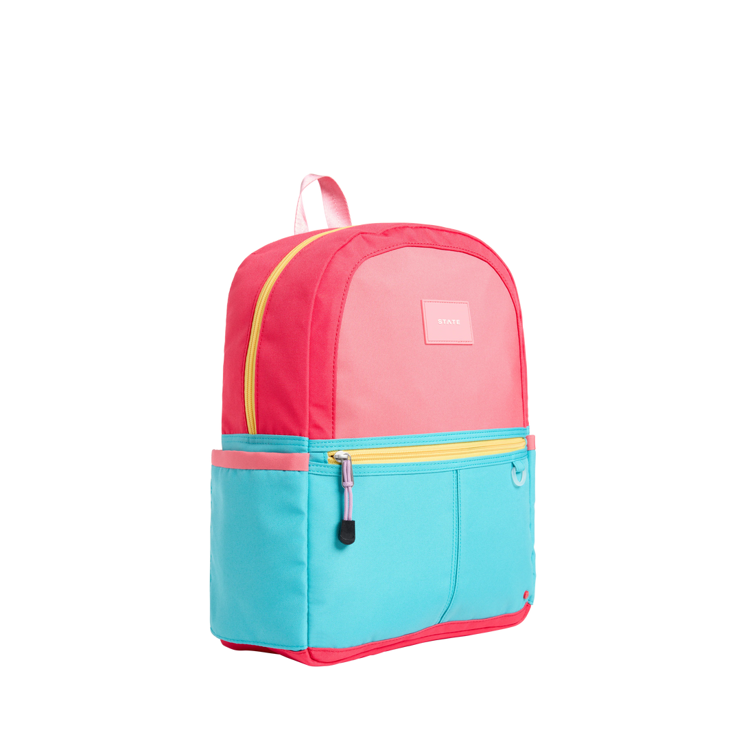 State Bags Kane Kids Backpack in Pink/Mint