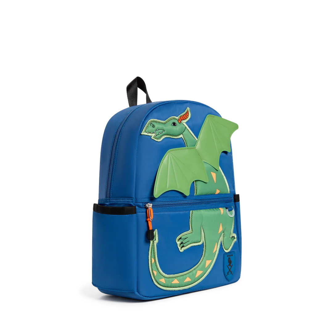 >State Bags Kane Kids Backpack in Nylon Puffer | Dragon