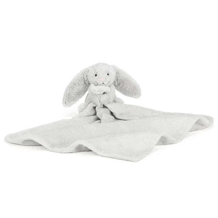 Jellycat Soother Bashful Grey Bunny 5.9in x 13.4in x 13.4in