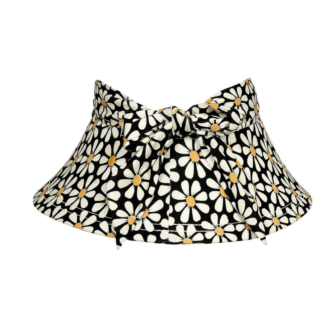 Bedhead Ladies UPF50+ Wide Brim Chlorine Resistant Visor Swim Sun Hat - Daisy