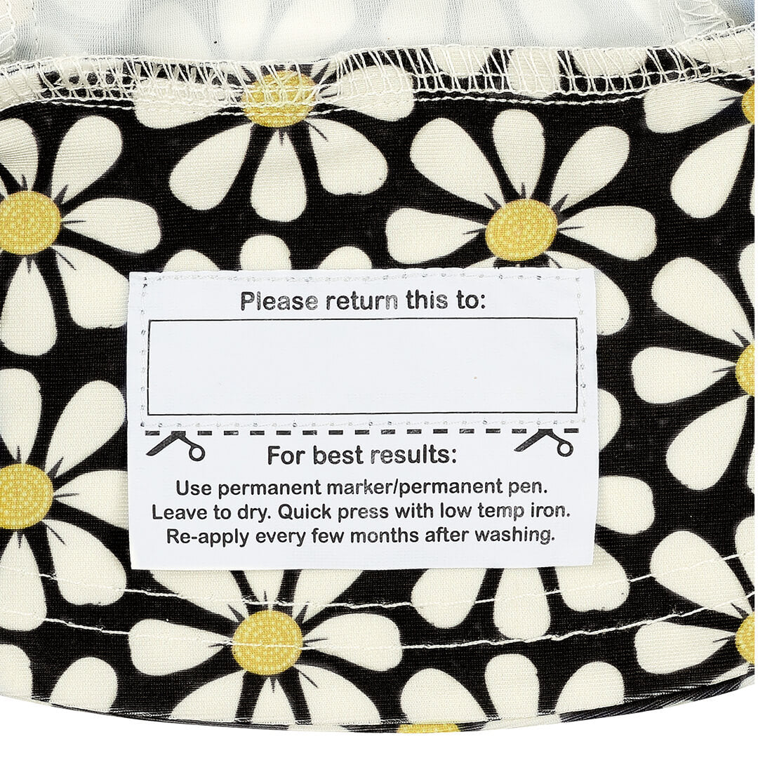 Bedhead Ladies UPF50+ Wide Brim Chlorine Resistant Visor Swim Sun Hat - Daisy
