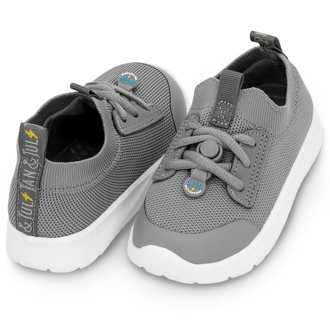 >Jan & Jul Kids Waterproof Shoes - Grey