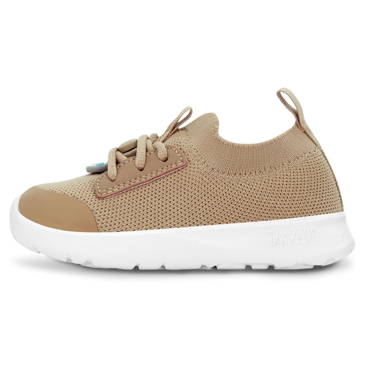 >Jan & Jul Kids Waterproof Shoes - Soft Brown
