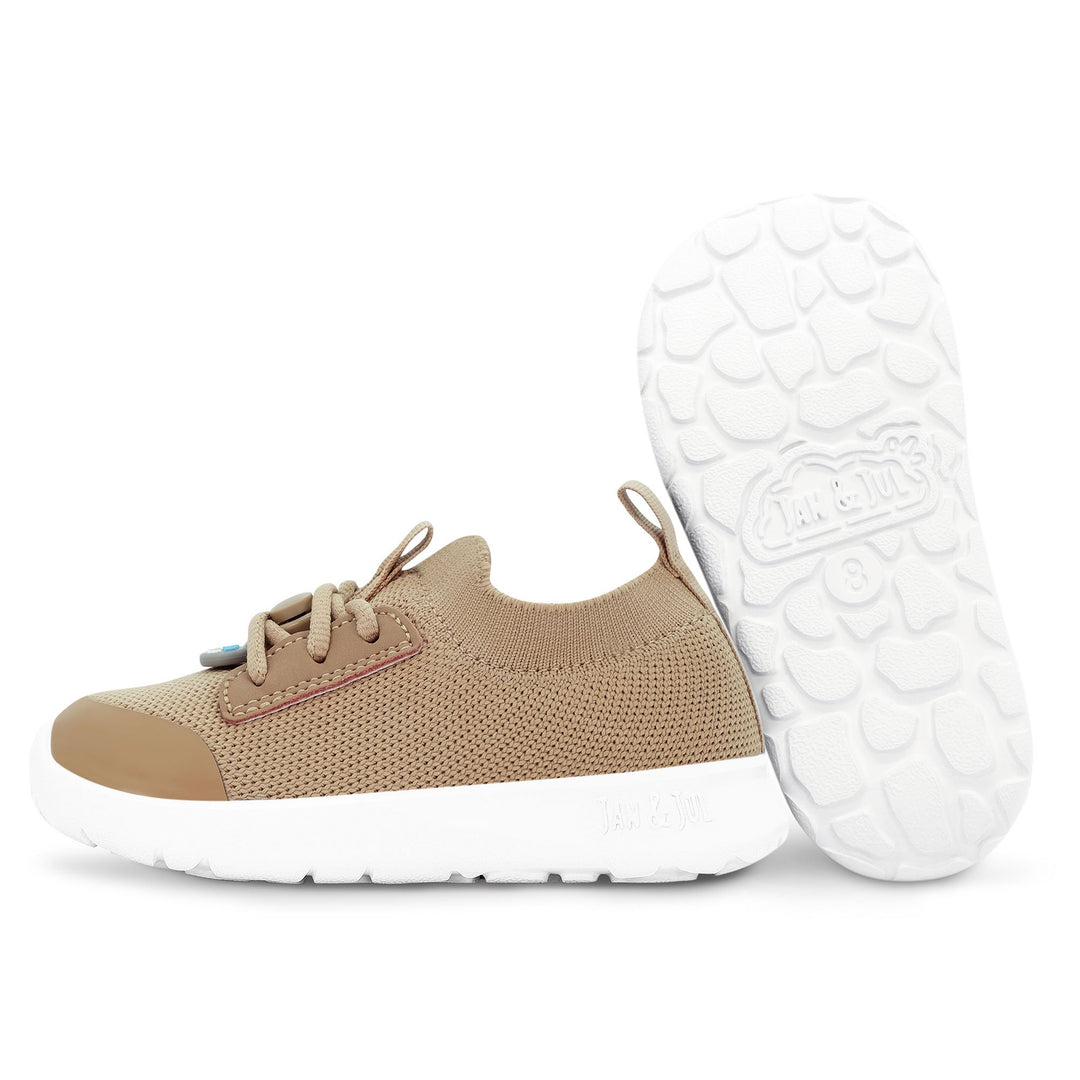 >Jan & Jul Kids Waterproof Shoes - Soft Brown