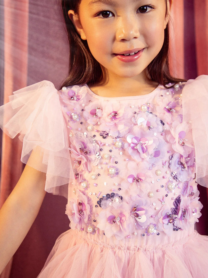 Tutu Du Monde Girl's STARLET Sparkle In Bloom Tutu Dress - Fairy Floss Mix