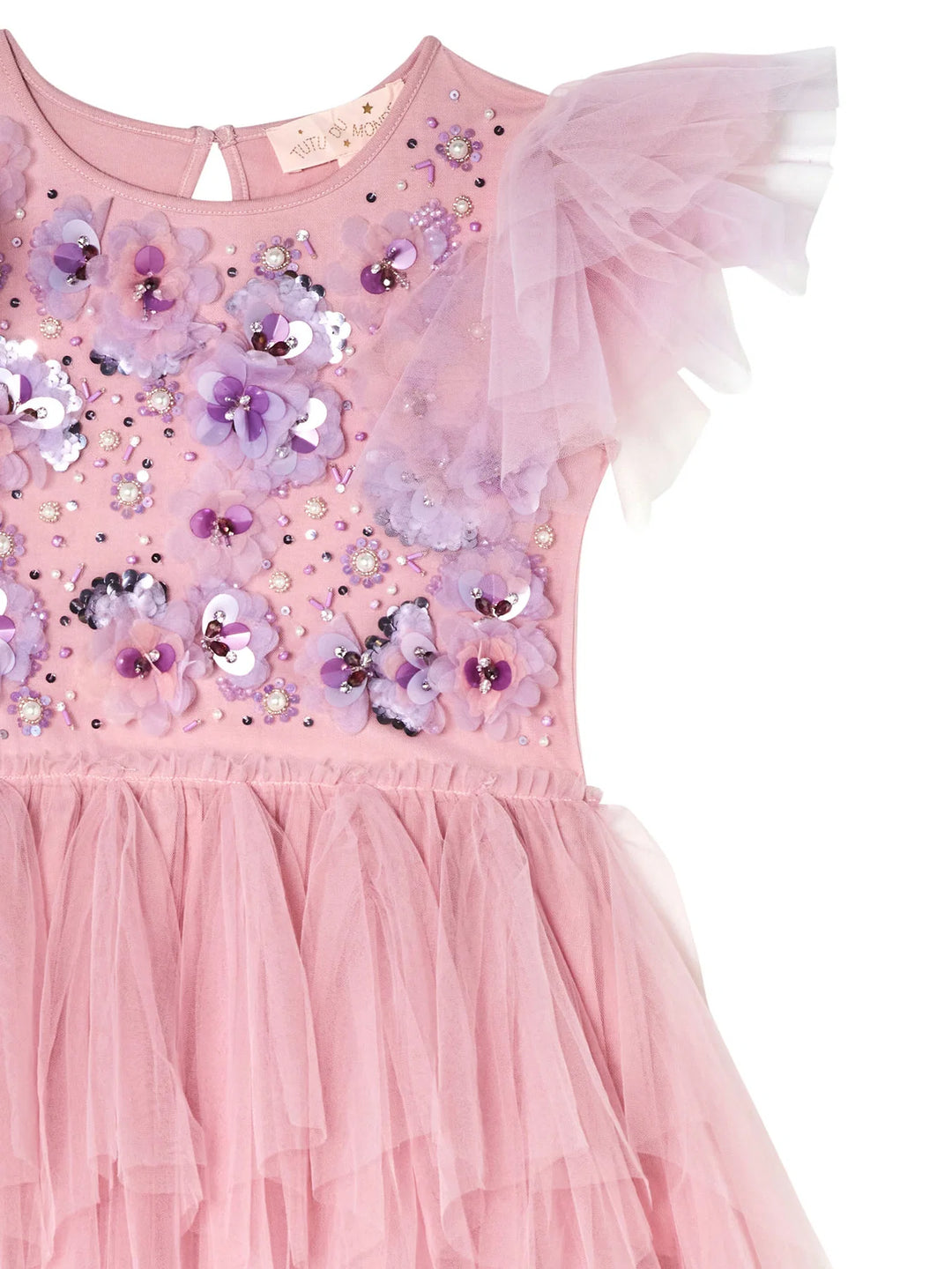 Tutu Du Monde Girl's STARLET Sparkle In Bloom Tutu Dress - Fairy Floss Mix